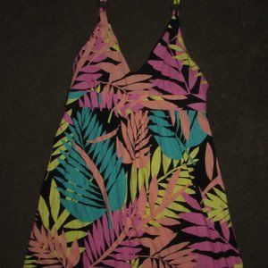 V.S.-BRA TOP TROPICAL HALTER DRESS-UP UR CUP SIZE-